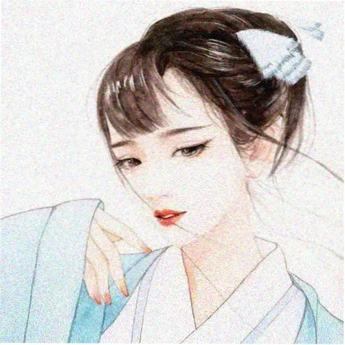 读者排版爱好者的头像插画